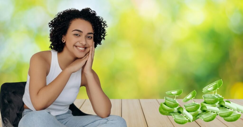 Aloe vera en la piel para tratar el acné y manchas oscuras